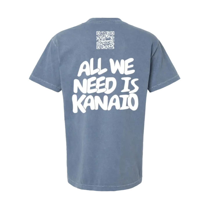 Blue Kanaio Sea Caves T Shirt (Hover Image)